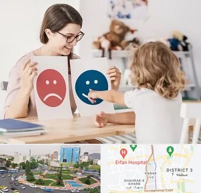 مشاور کودک در ونک تهران