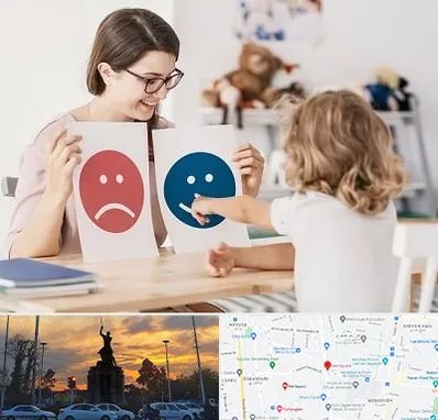 مشاور کودک در میدان حر