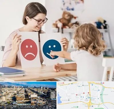 مشاور کودک در شهرک راه آهن