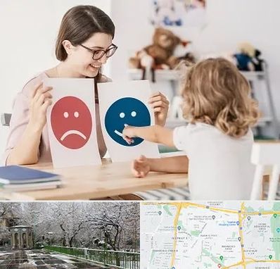 مشاور کودک در باغ فیض