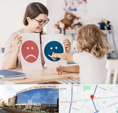 مشاور کودک در نصف راه تبریز