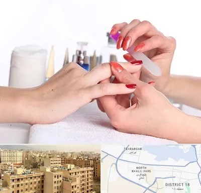 کاور ناخن در جنوب غرب تهران