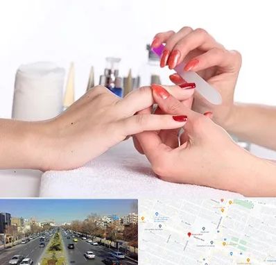 کاور ناخن در بلوار معلم مشهد