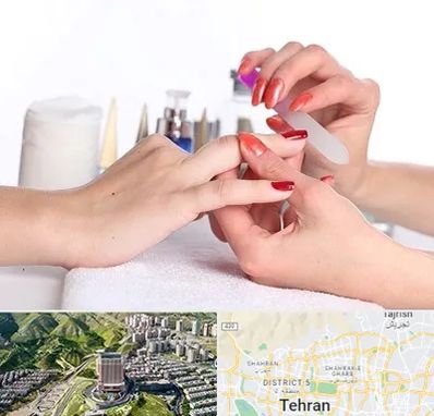 کاور ناخن در شمال تهران 