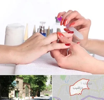 کاور ناخن در دزاشیب