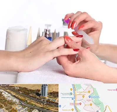 کاور ناخن در خیابان نیایش شیراز