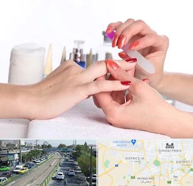 کاور ناخن در جنوب تهران 