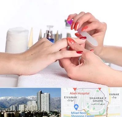 کاور ناخن در شهرک غرب 