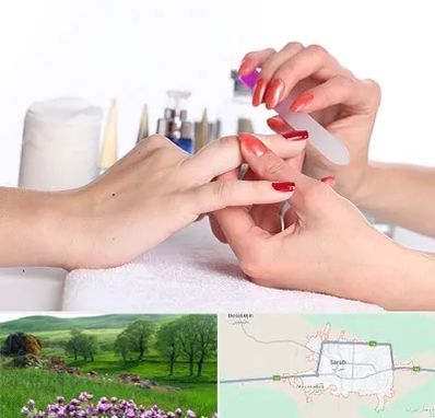 کاور ناخن در سراب