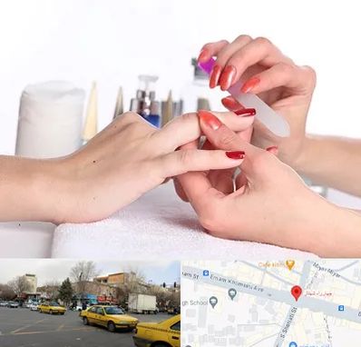 کاور ناخن در شهناز تبریز