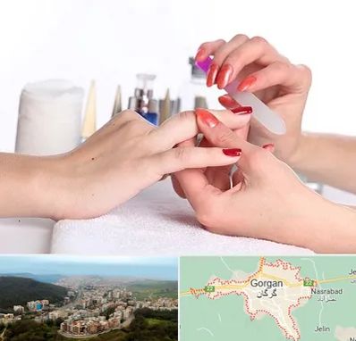 کاور ناخن در گرگان