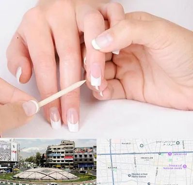 مانیکور در مرکز تهران