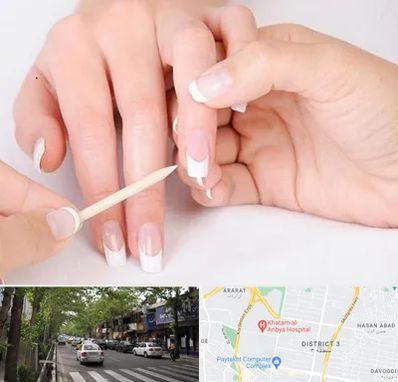 مانیکور در ظفر 