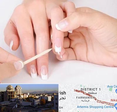 مانیکور در فرمانیه 