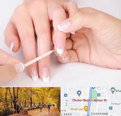 مانیکور در چهارباغ اصفهان