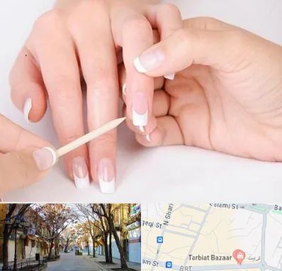 مانیکور در تربیت تبریز
