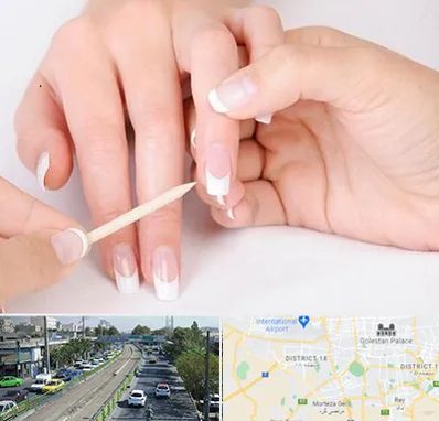 مانیکور در جنوب تهران 