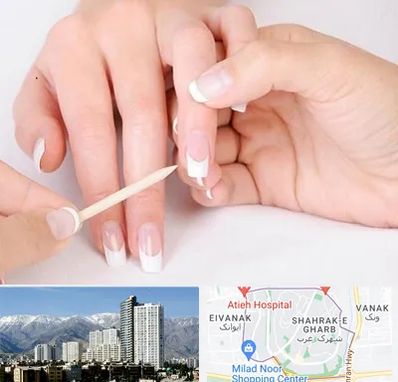 مانیکور در شهرک غرب 