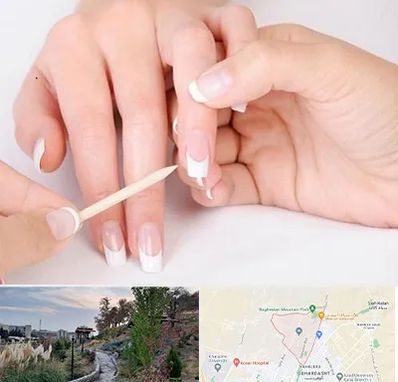 مانیکور در باغستان کرج