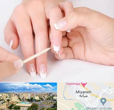 مانیکور در میانه