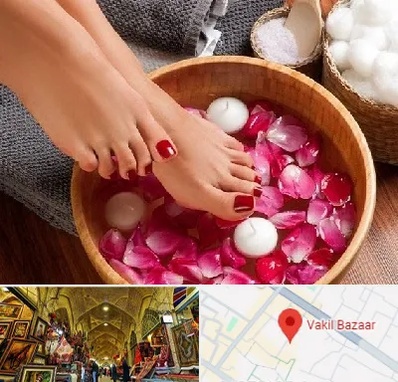 پدیکور در بازار وکیل شیراز