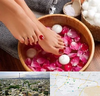 پدیکور در منطقه 8 تهران