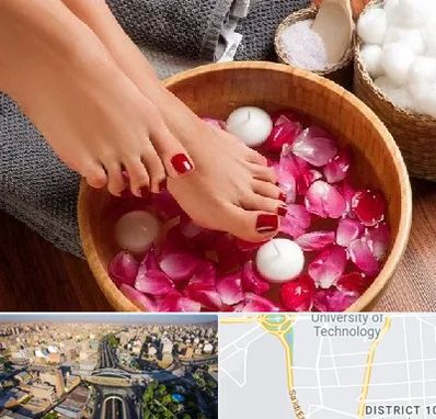 پدیکور در استاد معین 