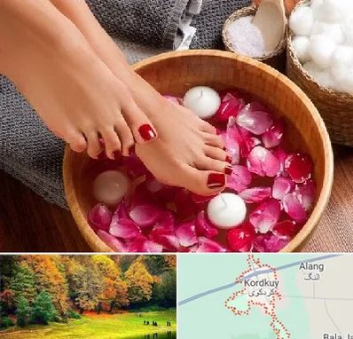 پدیکور در کردکوی
