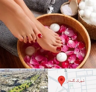 پدیکور در شهرک گلستان