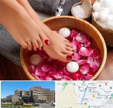 پدیکور در صیاد شیرازی مشهد