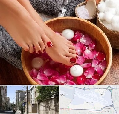 پدیکور در مهرآباد