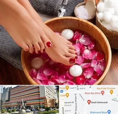 پدیکور در سهروردی 