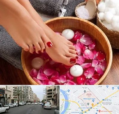 پدیکور در زیتون کارمندی اهواز