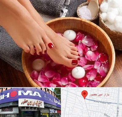 پدیکور در امین حضور