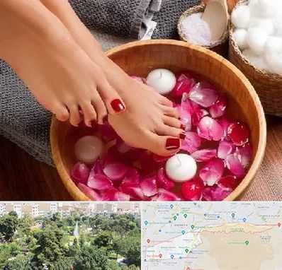 پدیکور در منطقه 13 تهران