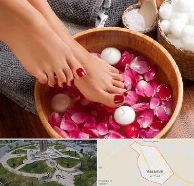 پدیکور در ورامین