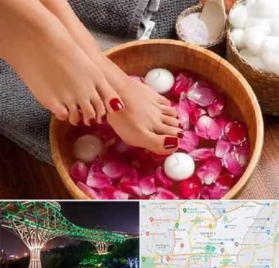 پدیکور در منطقه 3 تهران