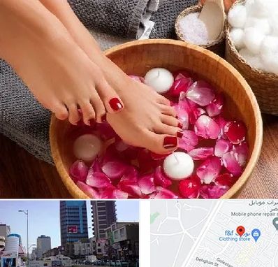 پدیکور در چهارراه طالقانی کرج