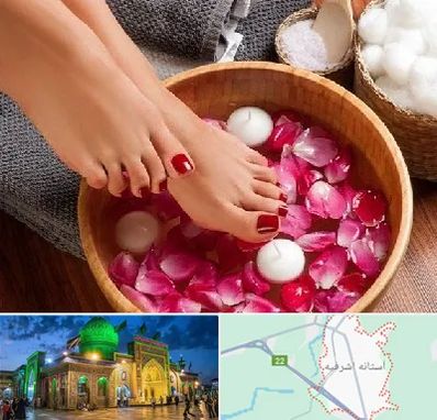 پدیکور در آستانه اشرفیه