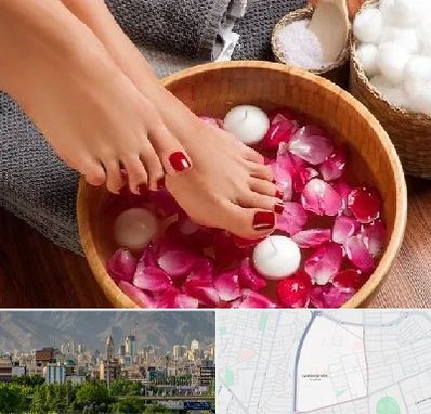 پدیکور در جمشیدیه