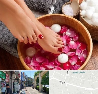 پدیکور در خیابان قزوین