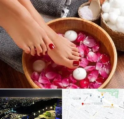 پدیکور در هفت تیر مشهد