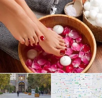 پدیکور در منطقه 12 تهران