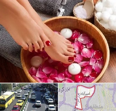 پدیکور در امیرآباد