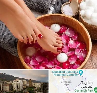 پدیکور در زعفرانیه 