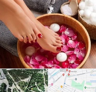 پدیکور در سالاریه قم