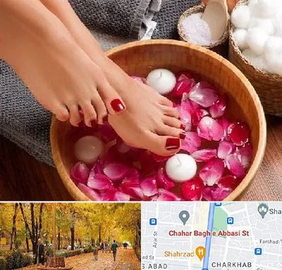 پدیکور در چهارباغ اصفهان