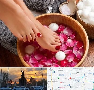 پدیکور در میدان حر