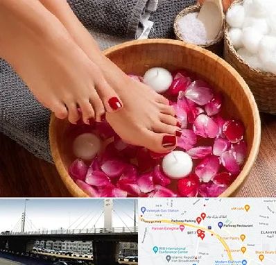 پدیکور در پارک وی 