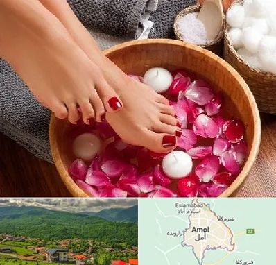 پدیکور در آمل